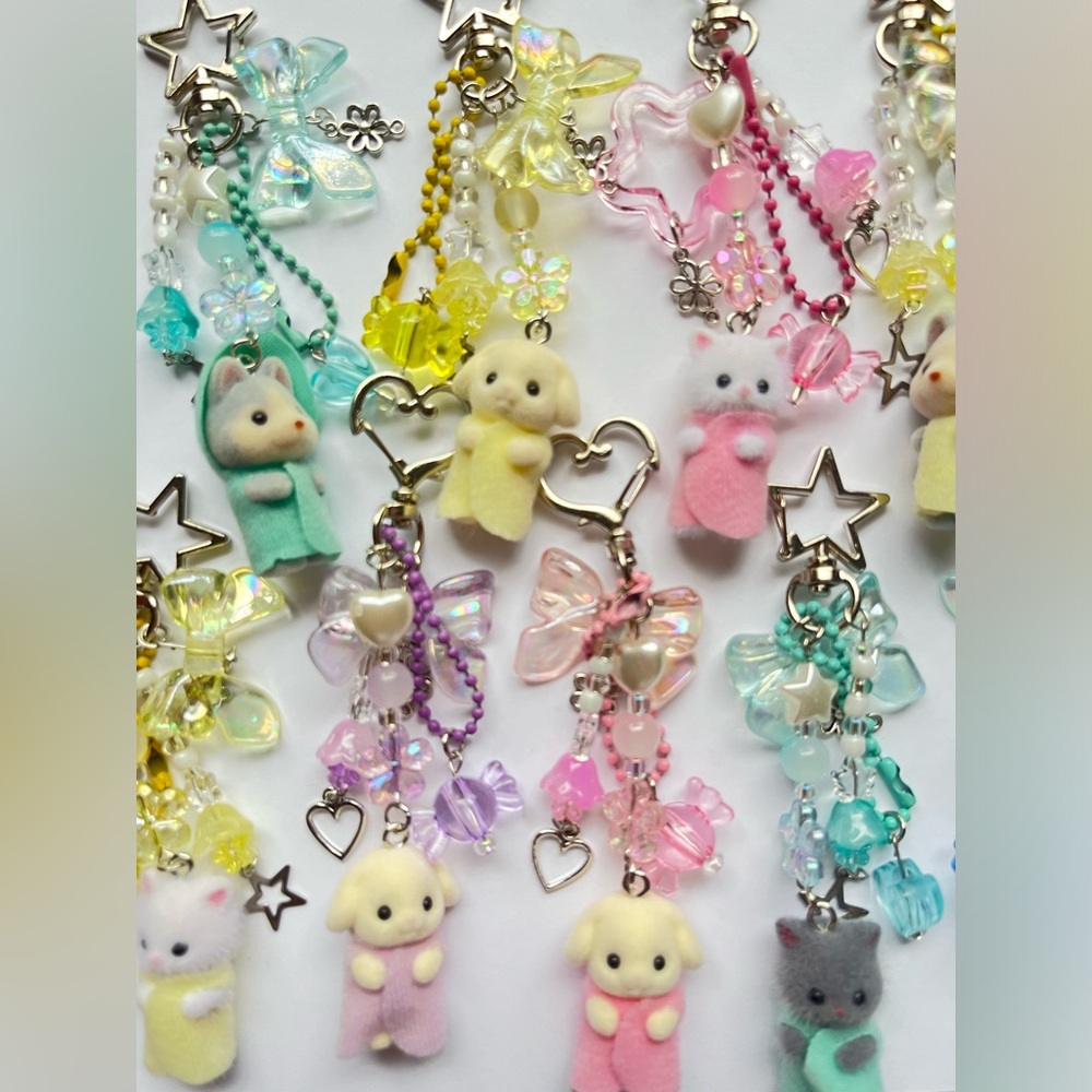 Calico Critter Keychains - Picture 4 of 5